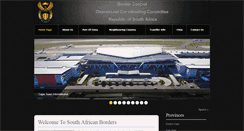 Desktop Screenshot of borders.sars.gov.za